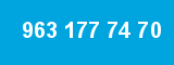 963 177 74 70